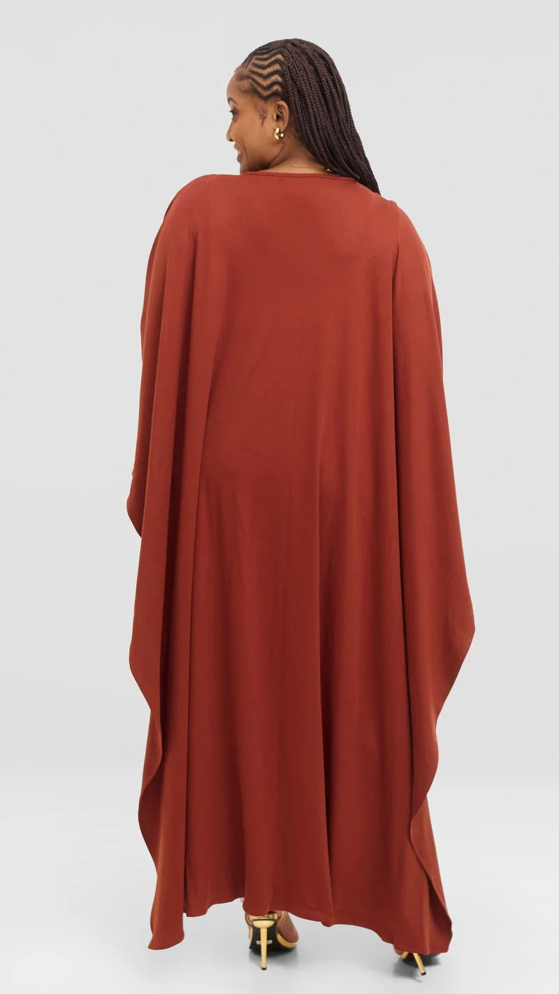 Inroses 3-in-1 Flow Drape Kimono - Brown