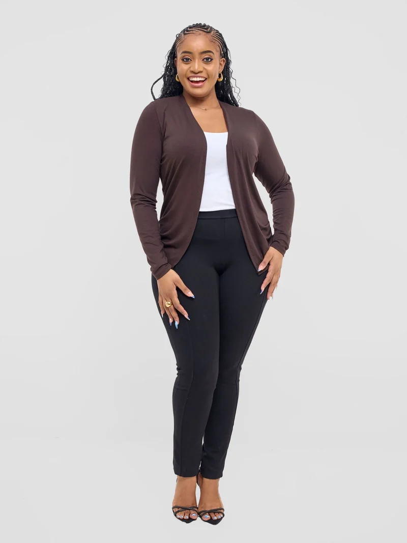 Vivo Basic Sienna Waterfall in Jersey - Chocolate