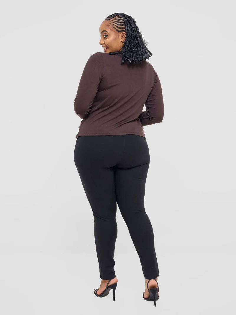 Vivo Basic Sienna Waterfall in Jersey - Chocolate