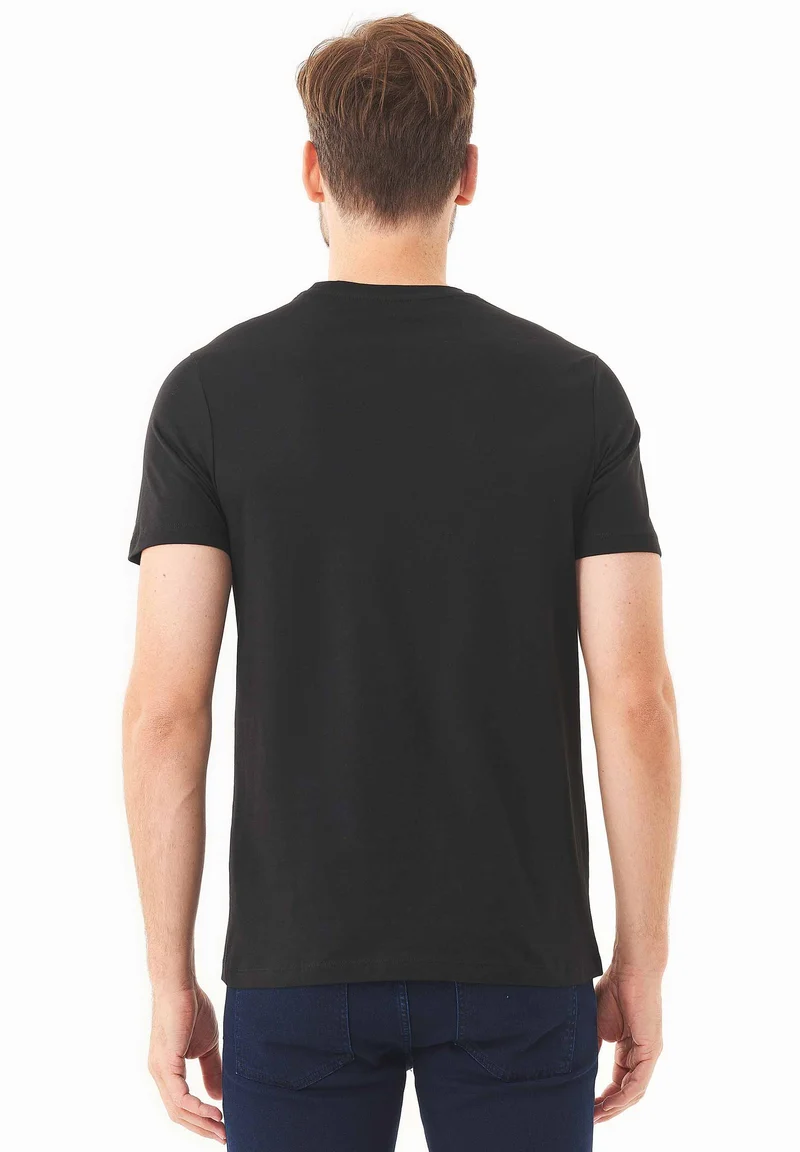 T-Shirt aus Bio-Baumwolle mit Fahrrad-Print