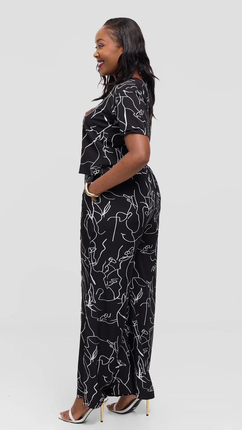 Hawi Sartorial Victoria 2 Piece Set - Black / White