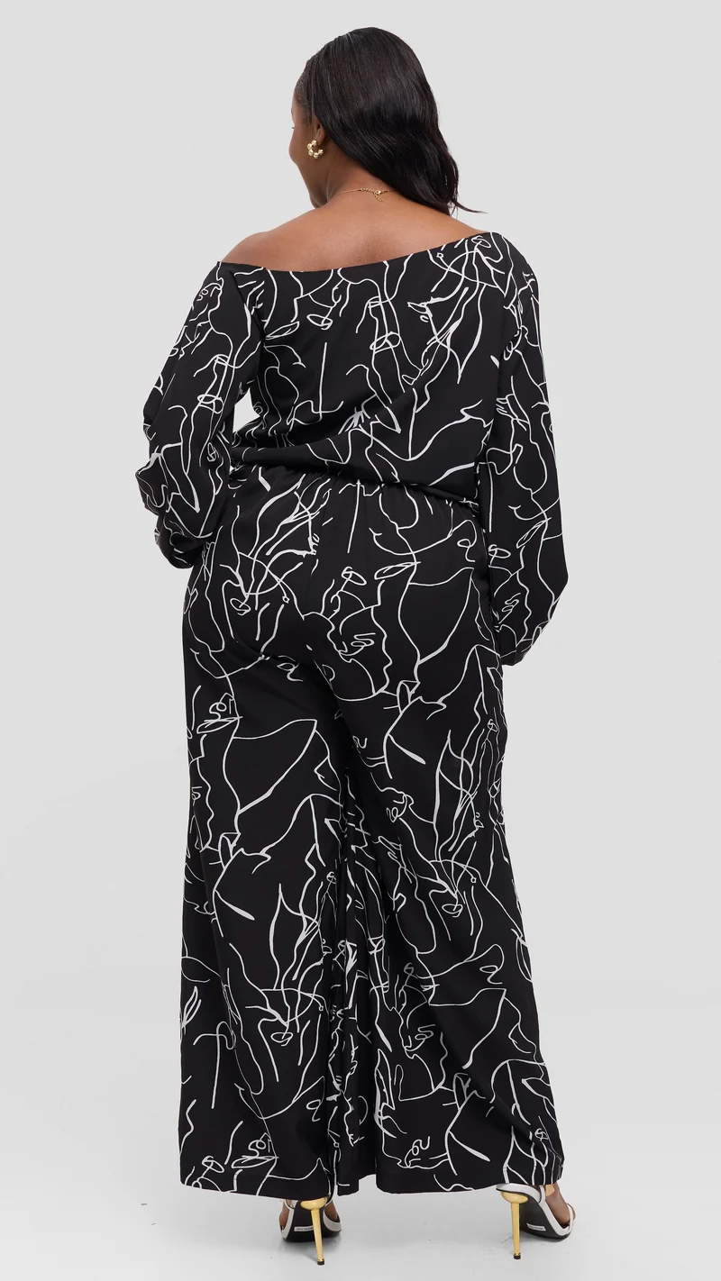 Hawi Sartorial Victoria 2 Piece Set - Black / White