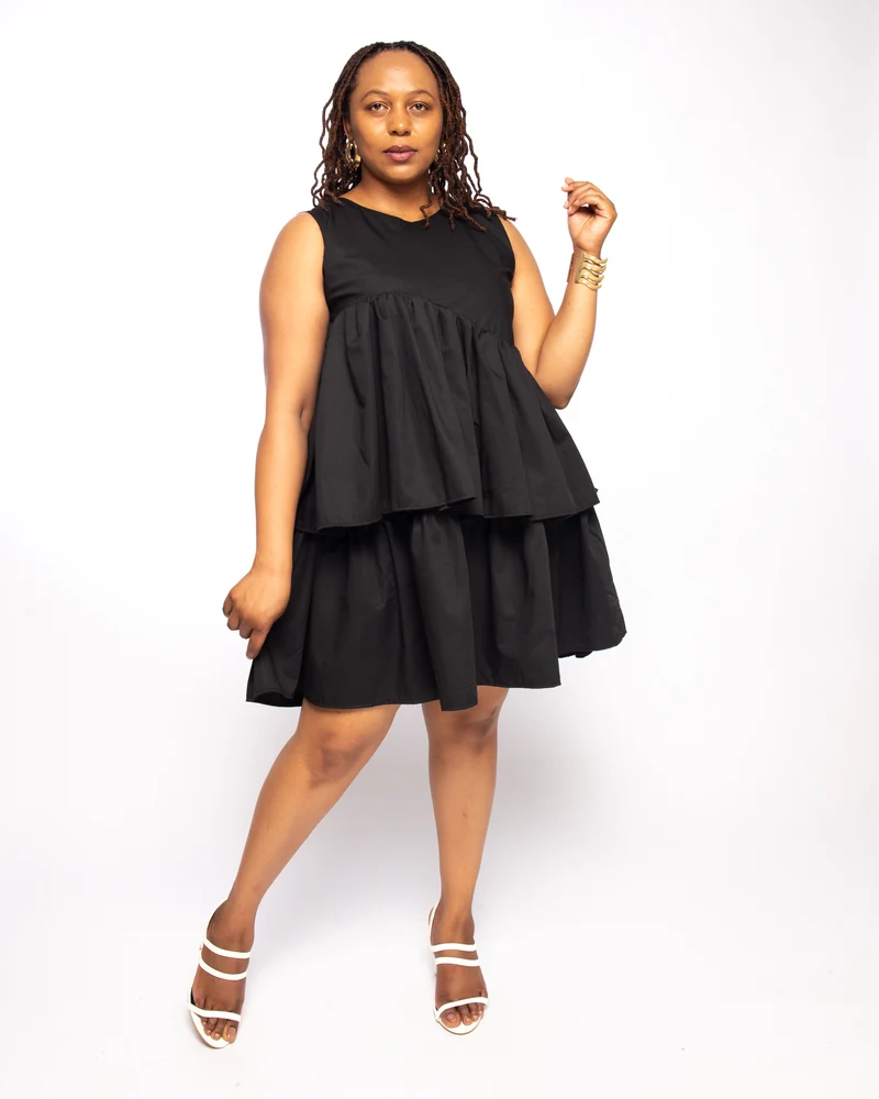 Mnubistyle Amari Dress - Black