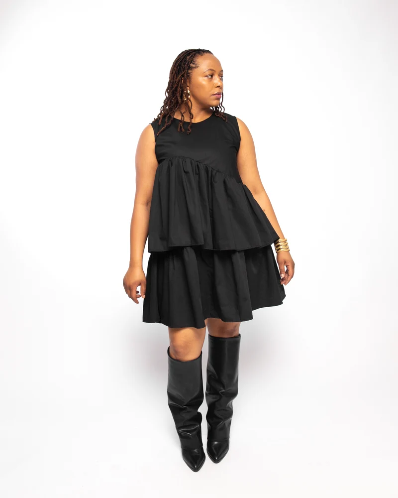 Mnubistyle Amari Dress - Black