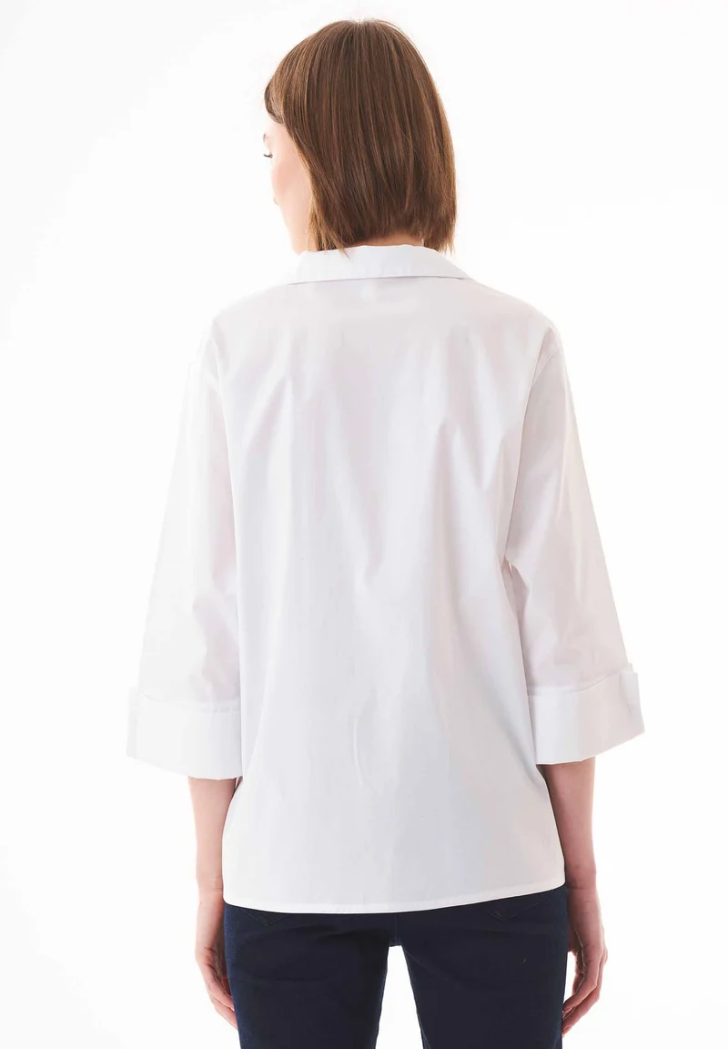 Bluse aus Bio-Baumwolle