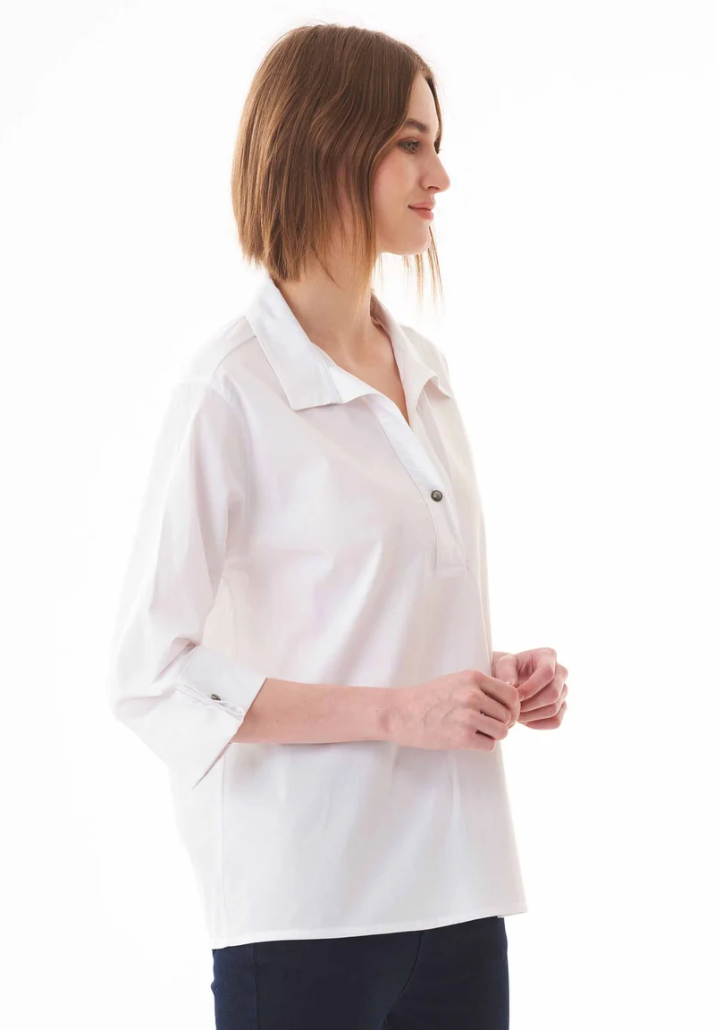 Bluse aus Bio-Baumwolle