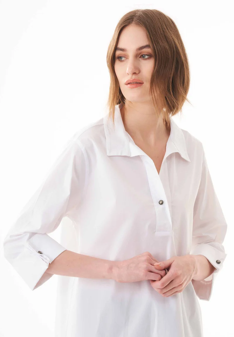 Bluse aus Bio-Baumwolle