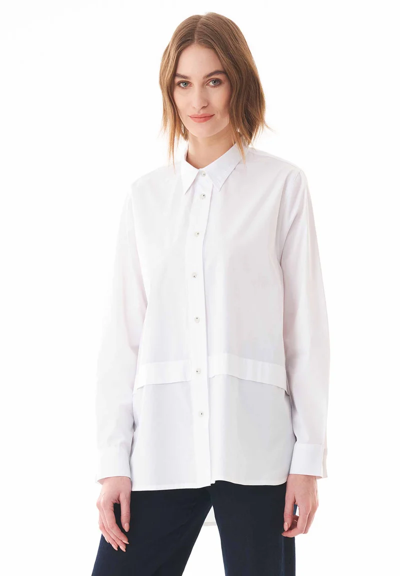 Hemdbluse aus Bio-Baumwolle