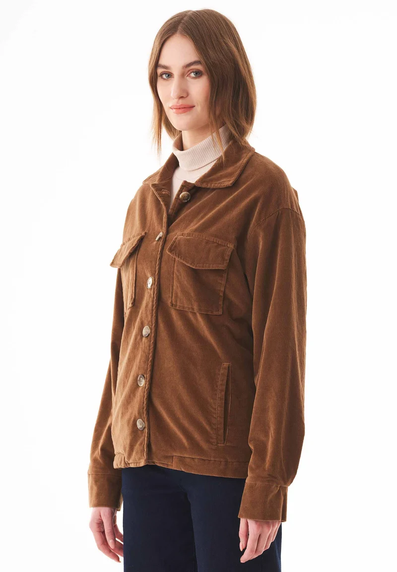 Cordjacke aus Bio-Baumwolle