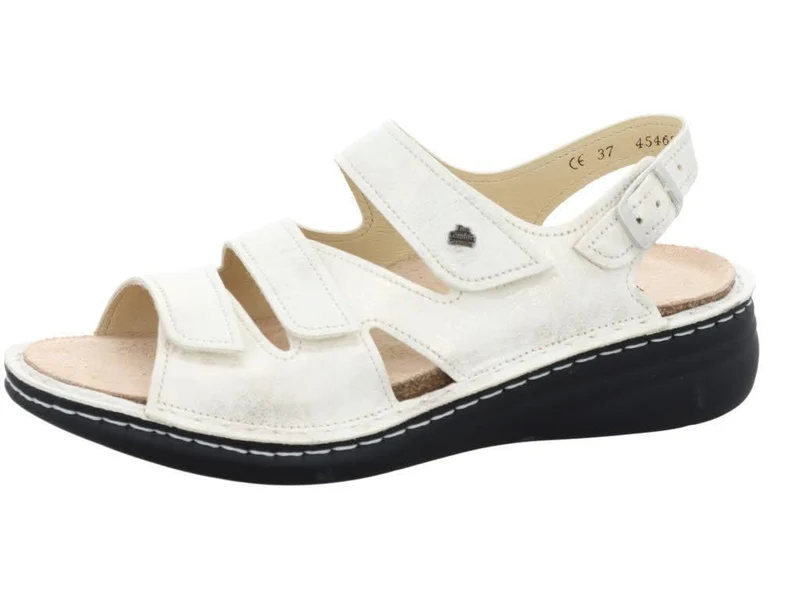 Finn Comfort Praia Oro Sandale Creme