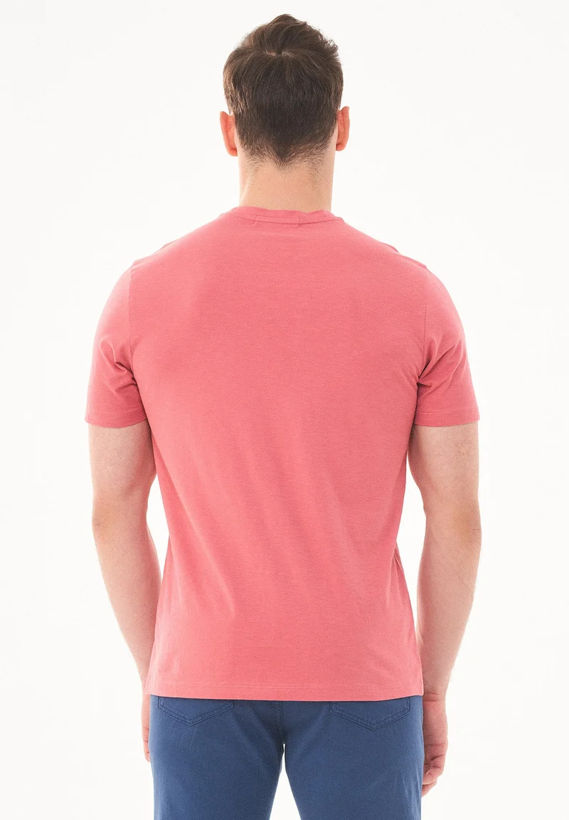T-Shirt aus Bio-Baumwolle mit Fahrrad-Print
