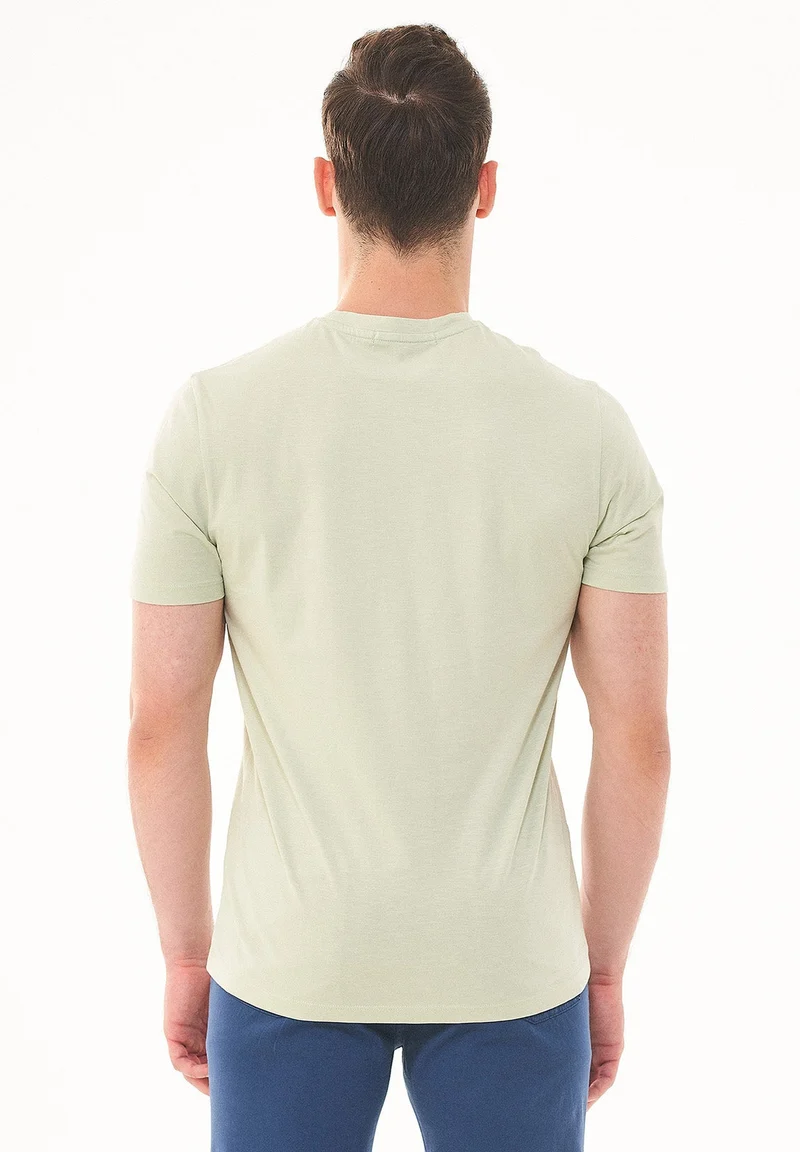 T-Shirt aus Bio-Baumwolle mit Print