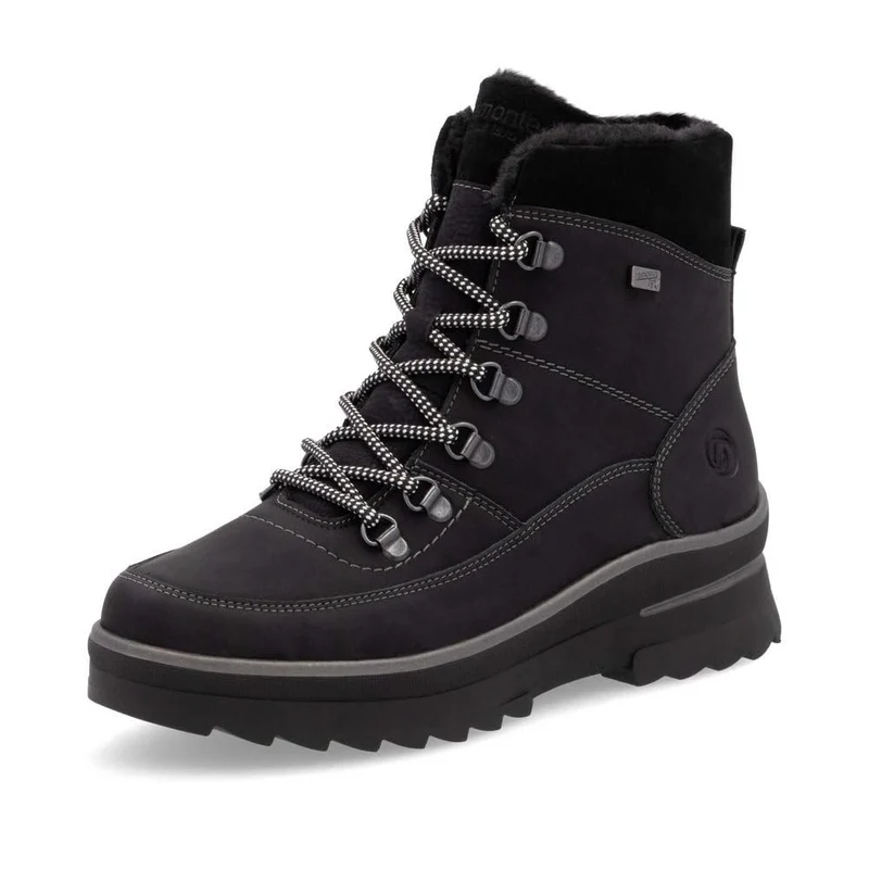 D2B74-02 Winterboots schwarz Damen