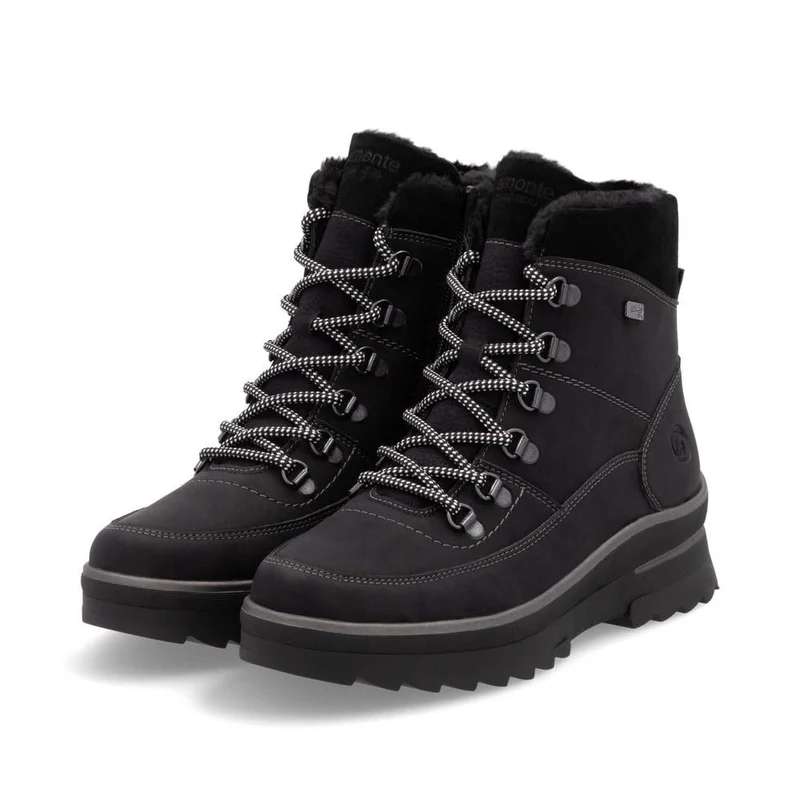 D2B74-02 Winterboots schwarz Damen
