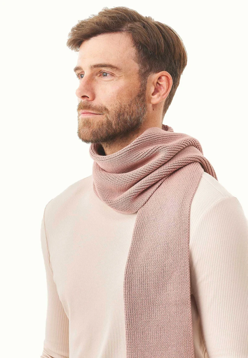 Unisex Strickschal aus Bio-Baumwolle