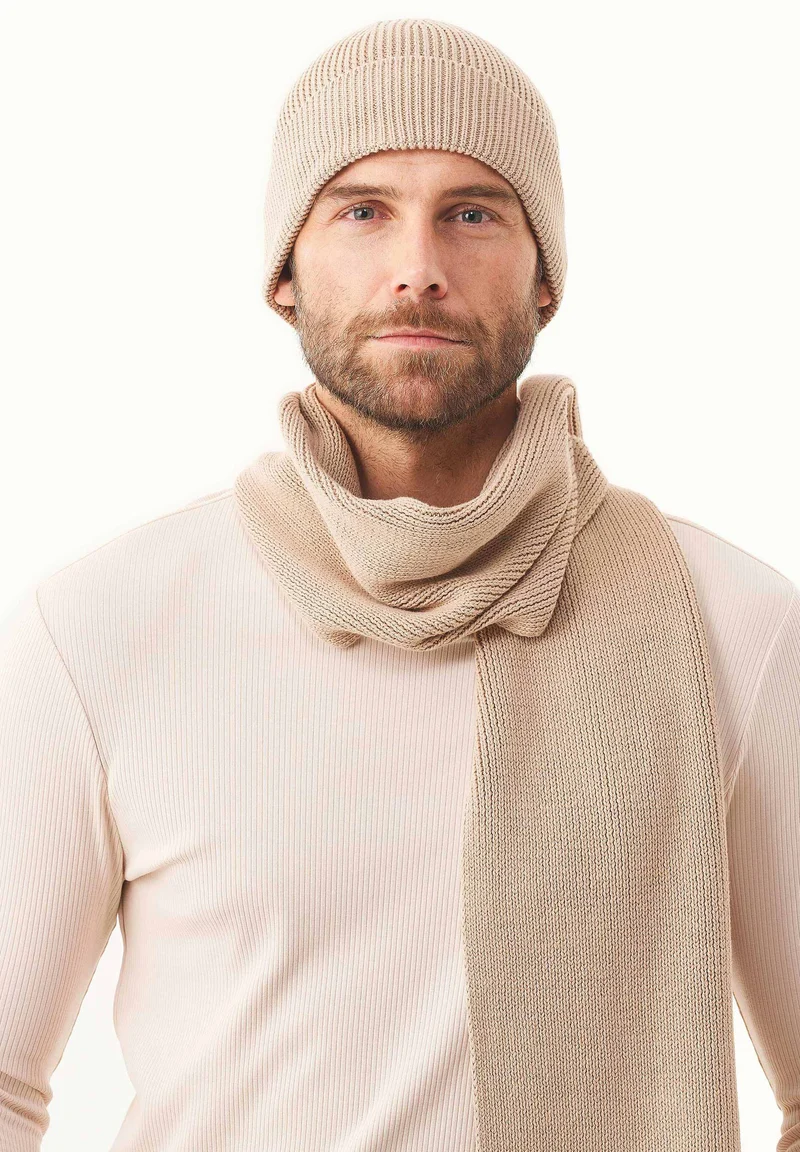 Unisex Strickschal aus Bio-Baumwolle