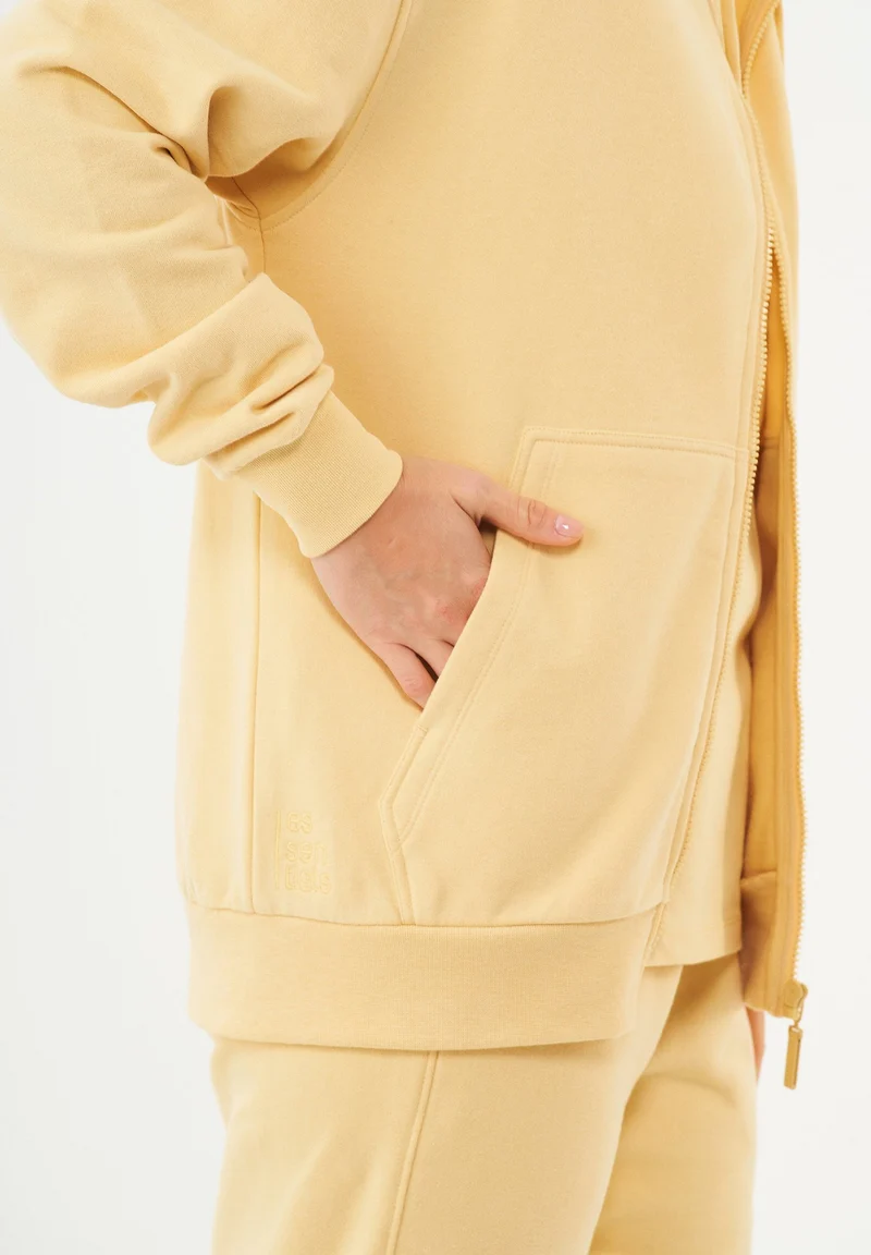 JUNDA Unisex Soft Touch Sweatjacke aus Bio-Baumwolle