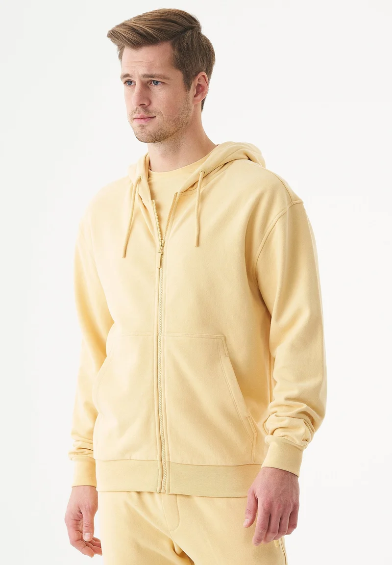 JUNDA Unisex Soft Touch Sweatjacke aus Bio-Baumwolle