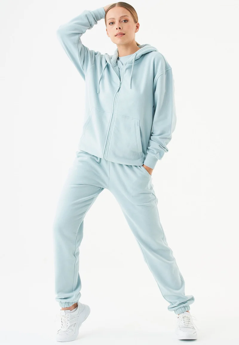 JUNDA Unisex Soft Touch Sweatjacke aus Bio-Baumwolle