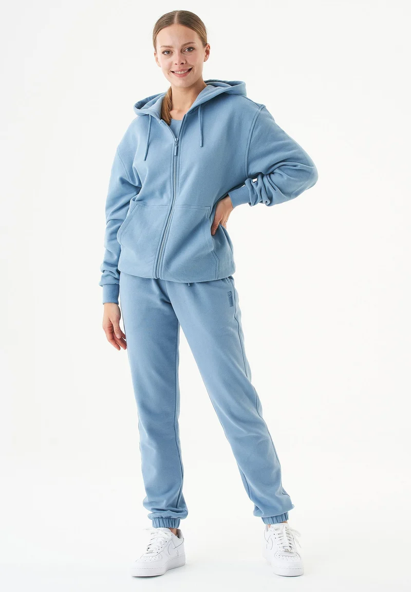 JUNDA Unisex Soft Touch Sweatjacke aus Bio-Baumwolle