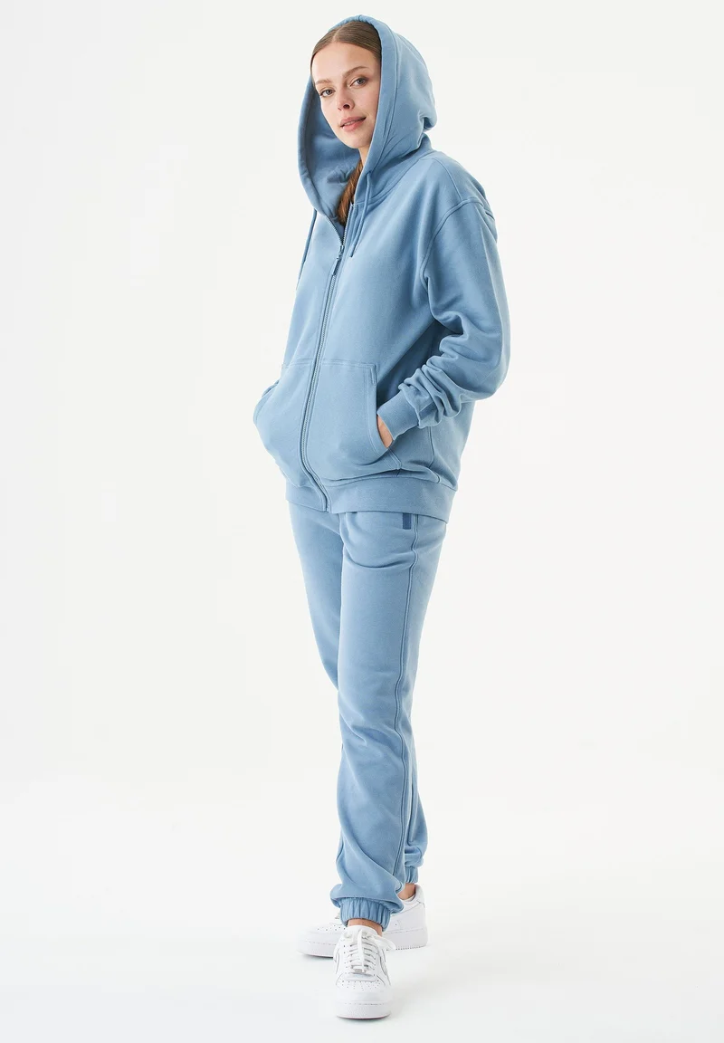 JUNDA Unisex Soft Touch Sweatjacke aus Bio-Baumwolle