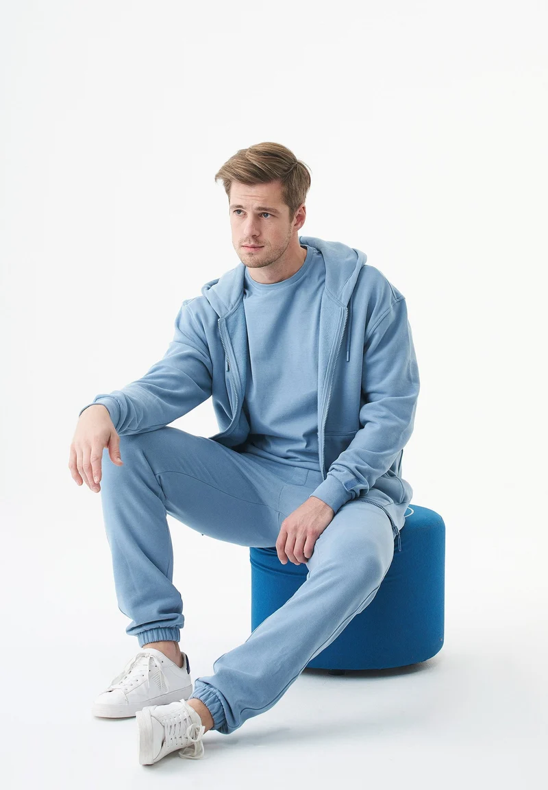 JUNDA Unisex Soft Touch Sweatjacke aus Bio-Baumwolle