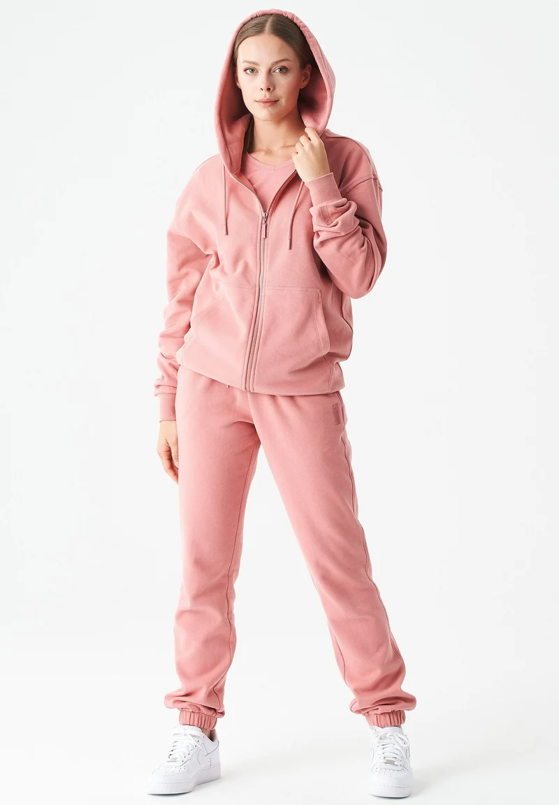 JUNDA Unisex Soft Touch Sweatjacke aus Bio-Baumwolle