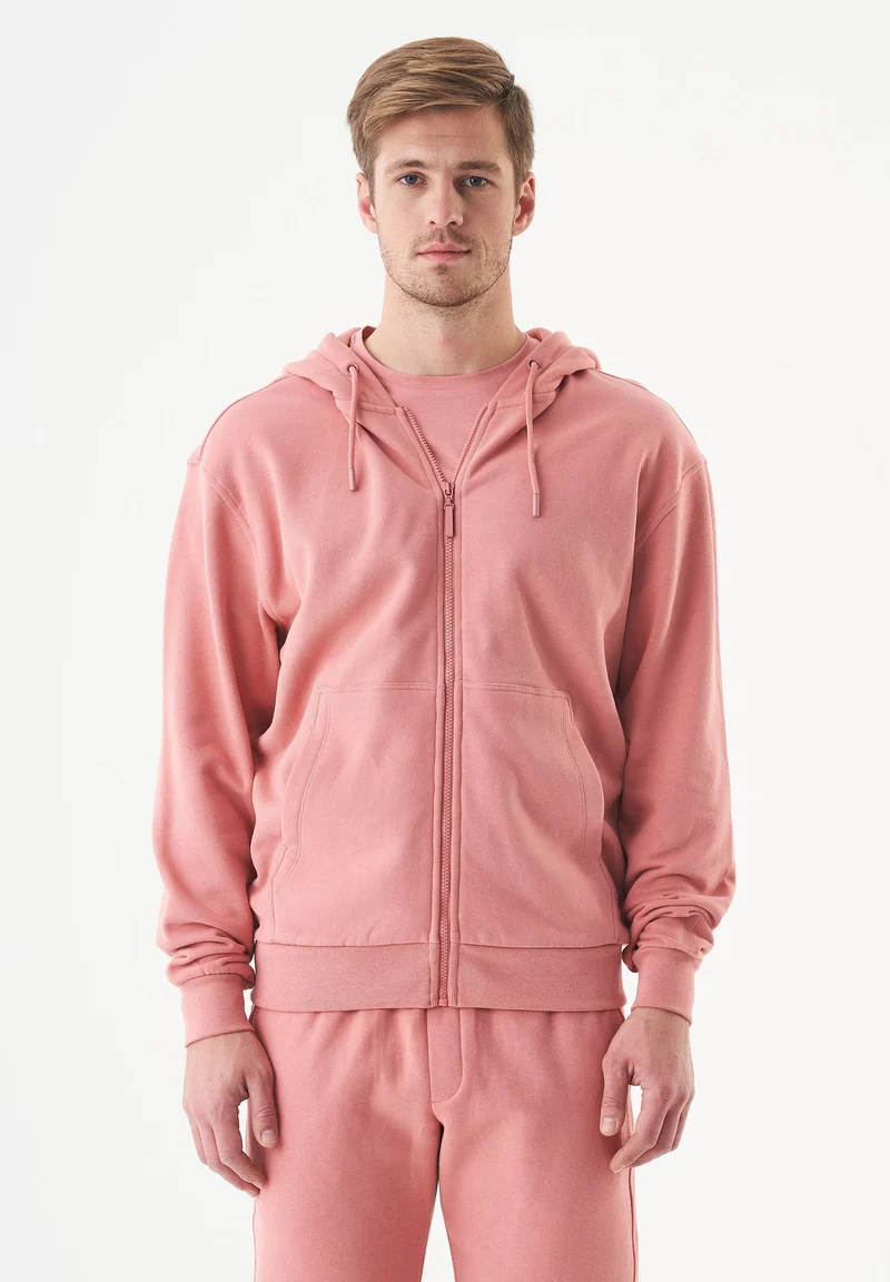 JUNDA Unisex Soft Touch Sweatjacke aus Bio-Baumwolle