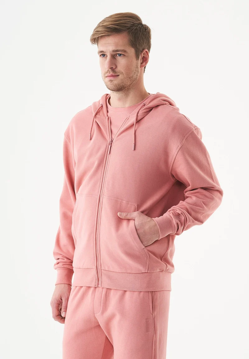 JUNDA Unisex Soft Touch Sweatjacke aus Bio-Baumwolle