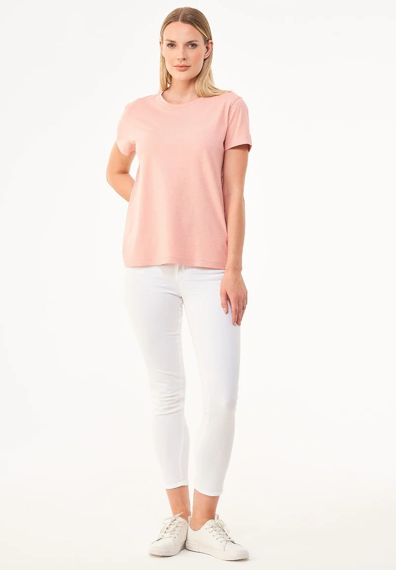 Basic T-Shirt aus Bio-Baumwolle