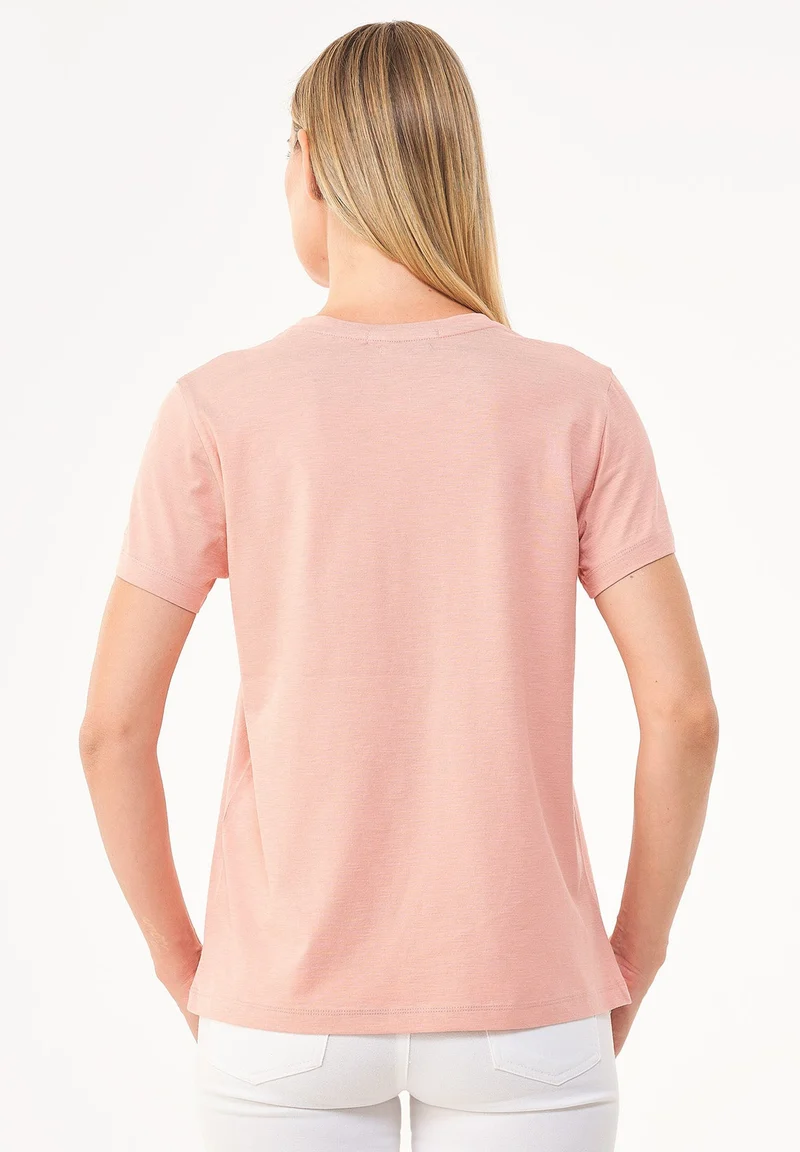Basic T-Shirt aus Bio-Baumwolle