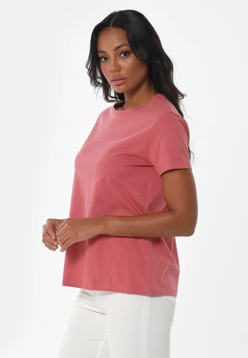 Basic T-Shirt aus Bio-Baumwolle