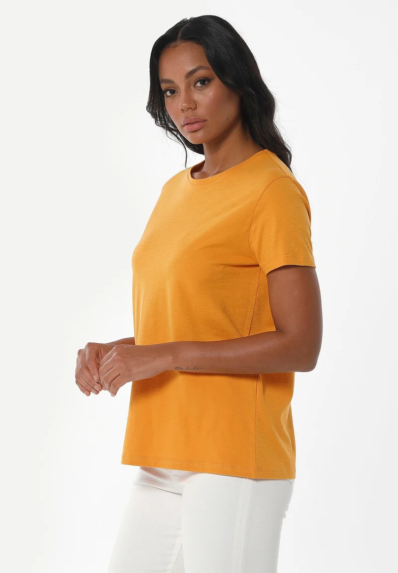 Basic T-Shirt aus Bio-Baumwolle