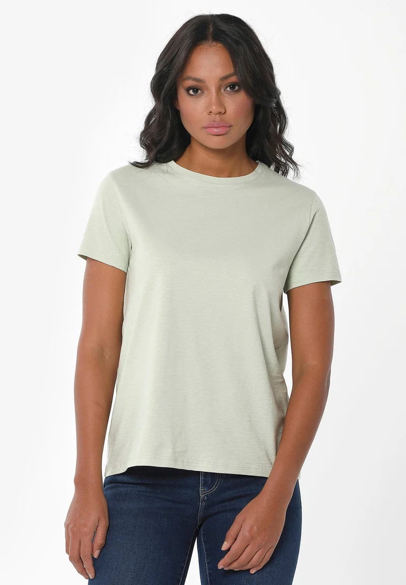 Basic T-Shirt aus Bio-Baumwolle