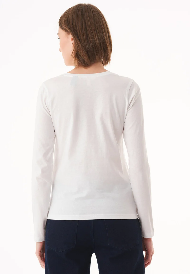 Langarmshirt aus Bio-Baumwolle