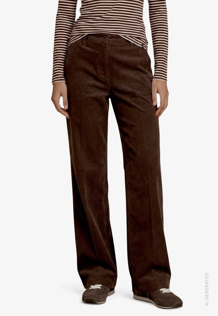 Zero Hose Casual 1/1 Länge - 42_110-10004319_7350-Black Coffee