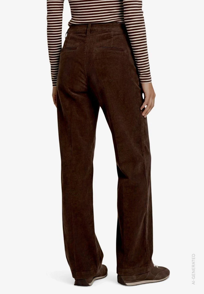 Zero Hose Casual 1/1 Länge - 42_110-10004319_7350-Black Coffee