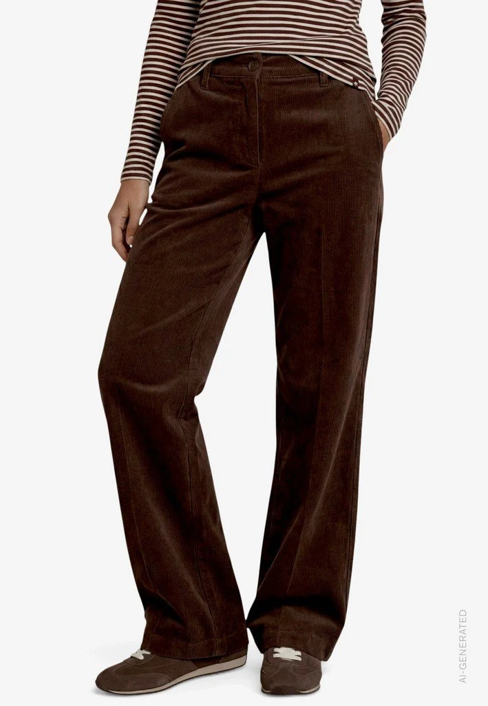 Zero Hose Casual 1/1 Länge - 42_110-10004319_7350-Black Coffee