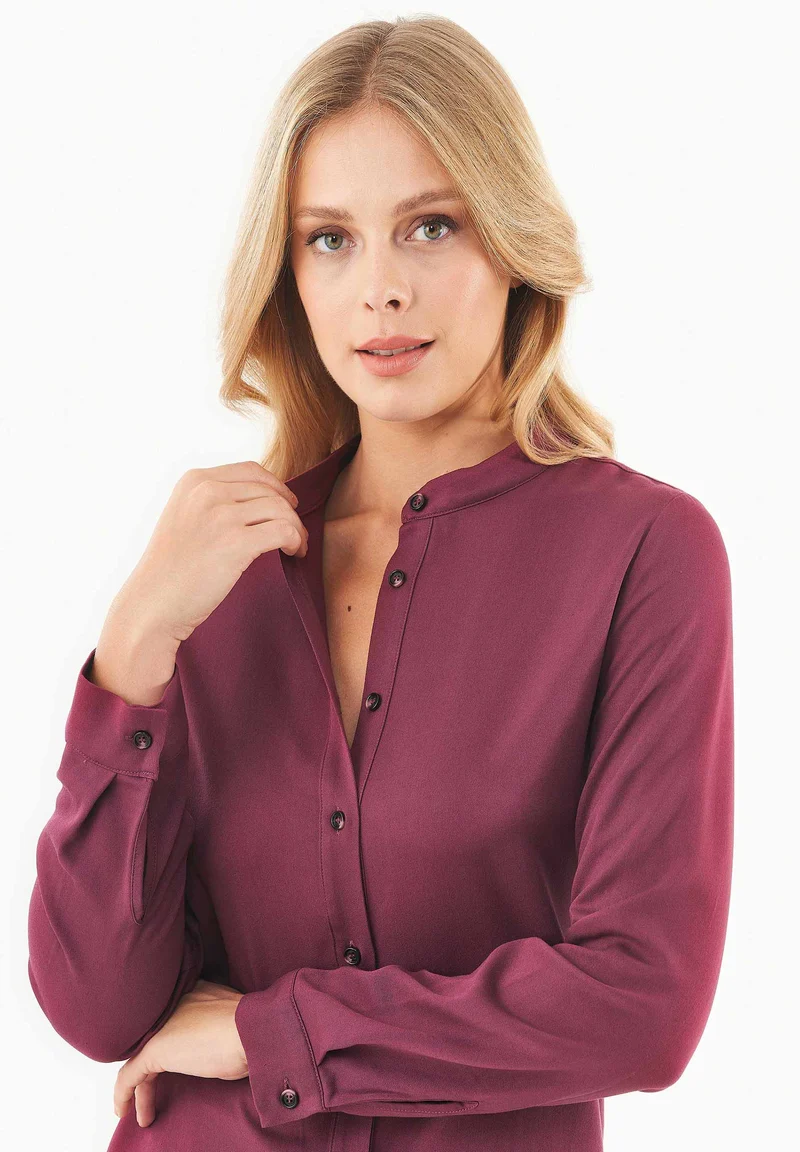 Bluse aus LENZING™ ECOVERO™