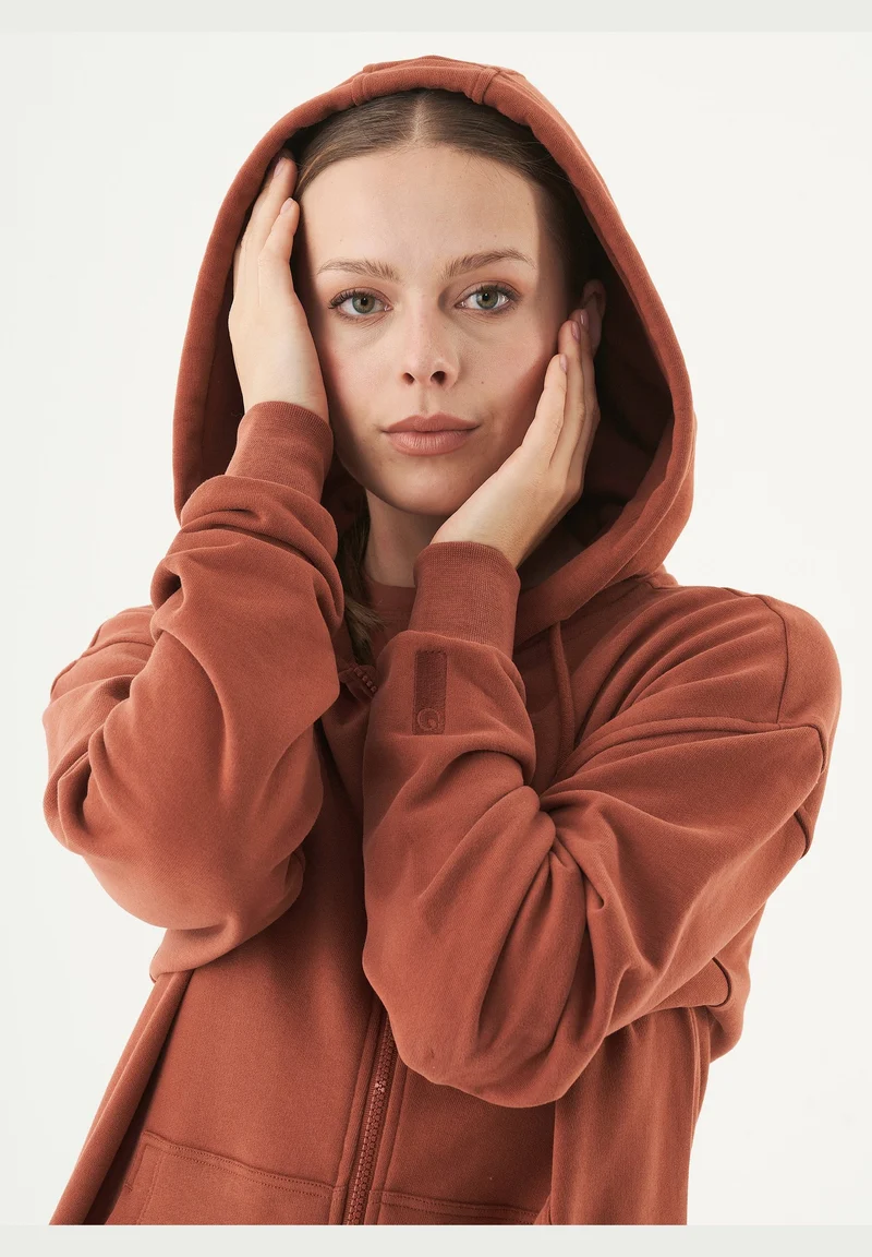 JUNDA Unisex Soft Touch Sweatjacke aus Bio-Baumwolle