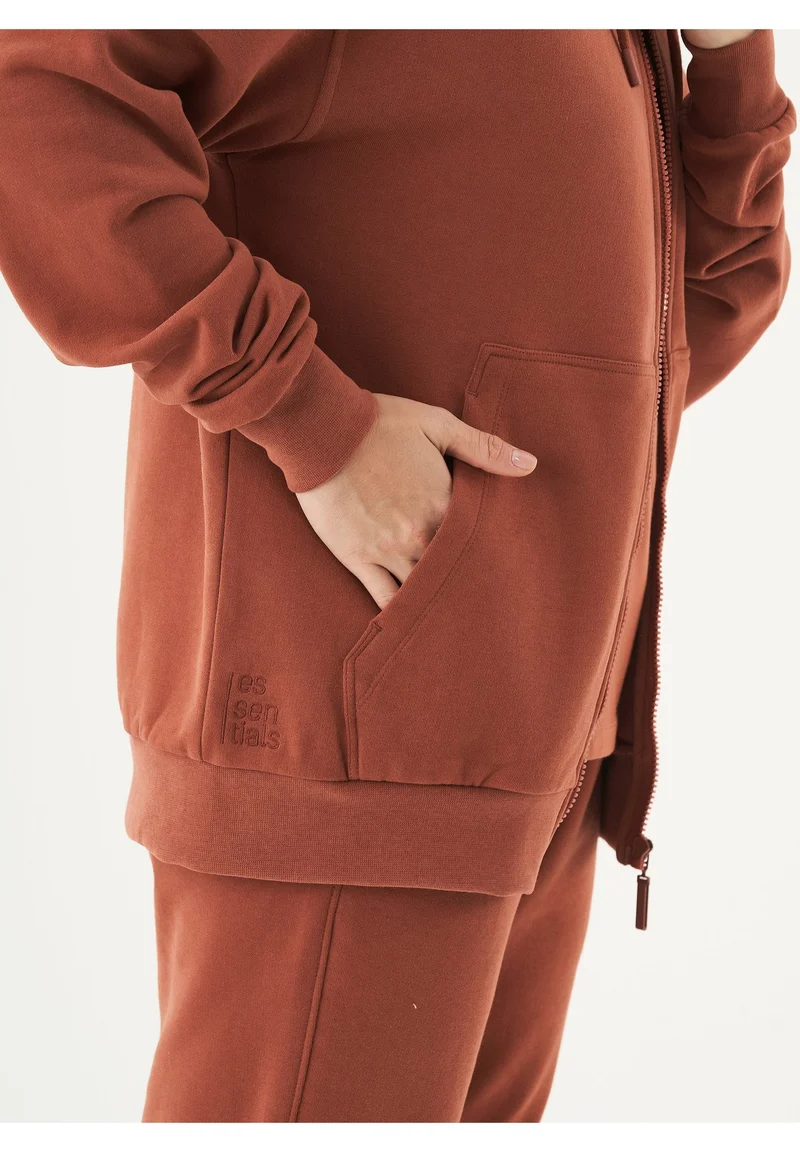 JUNDA Unisex Soft Touch Sweatjacke aus Bio-Baumwolle