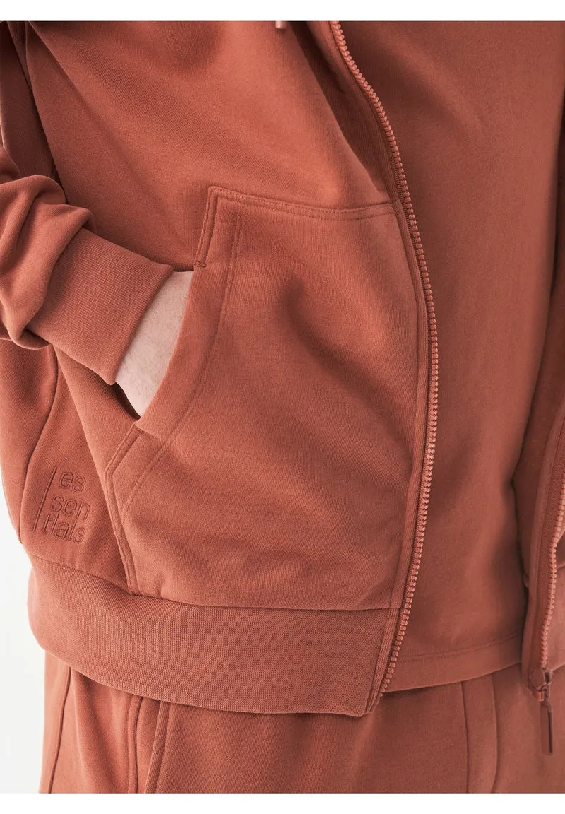 JUNDA Unisex Soft Touch Sweatjacke aus Bio-Baumwolle