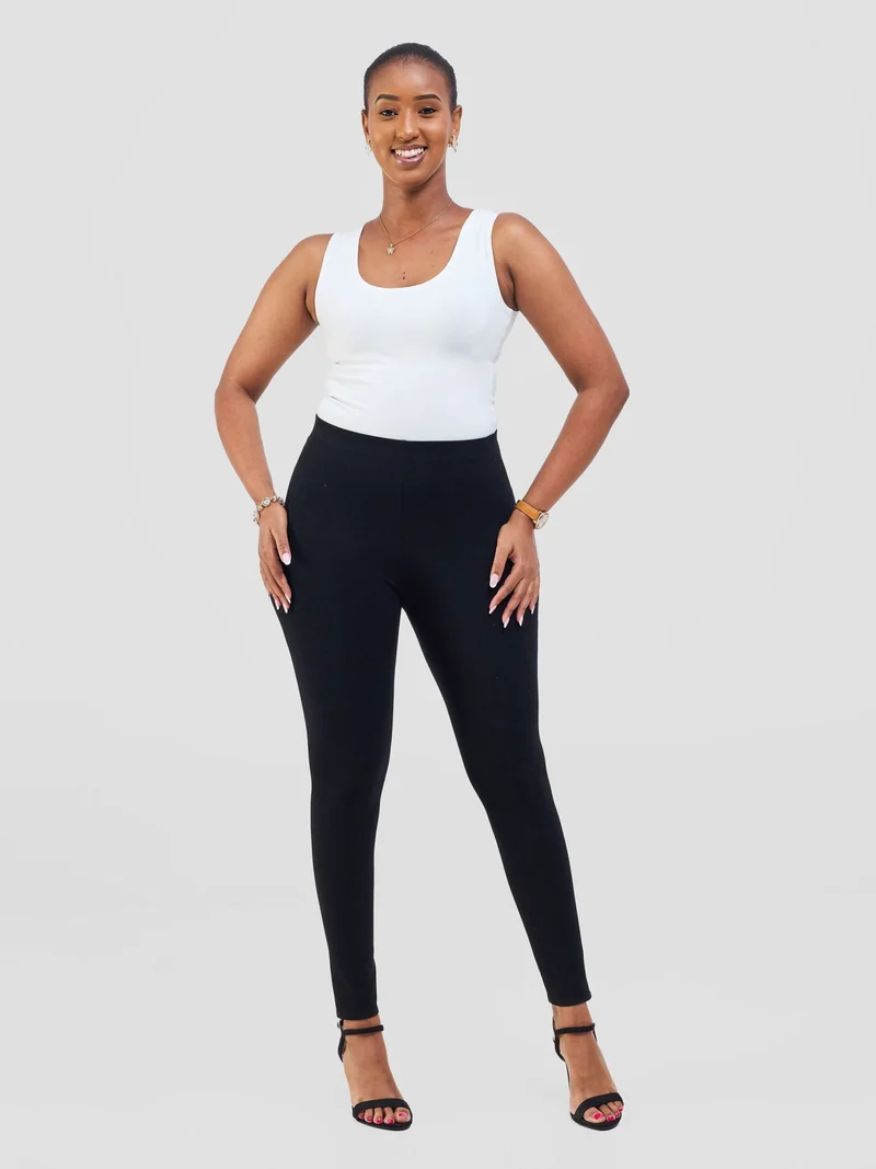 Vivo Basic Sleeveless Bodysuit - White
