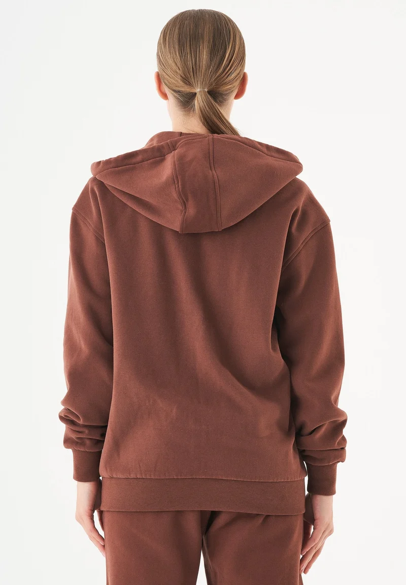 JUNDA Unisex Soft Touch Sweatjacke aus Bio-Baumwolle