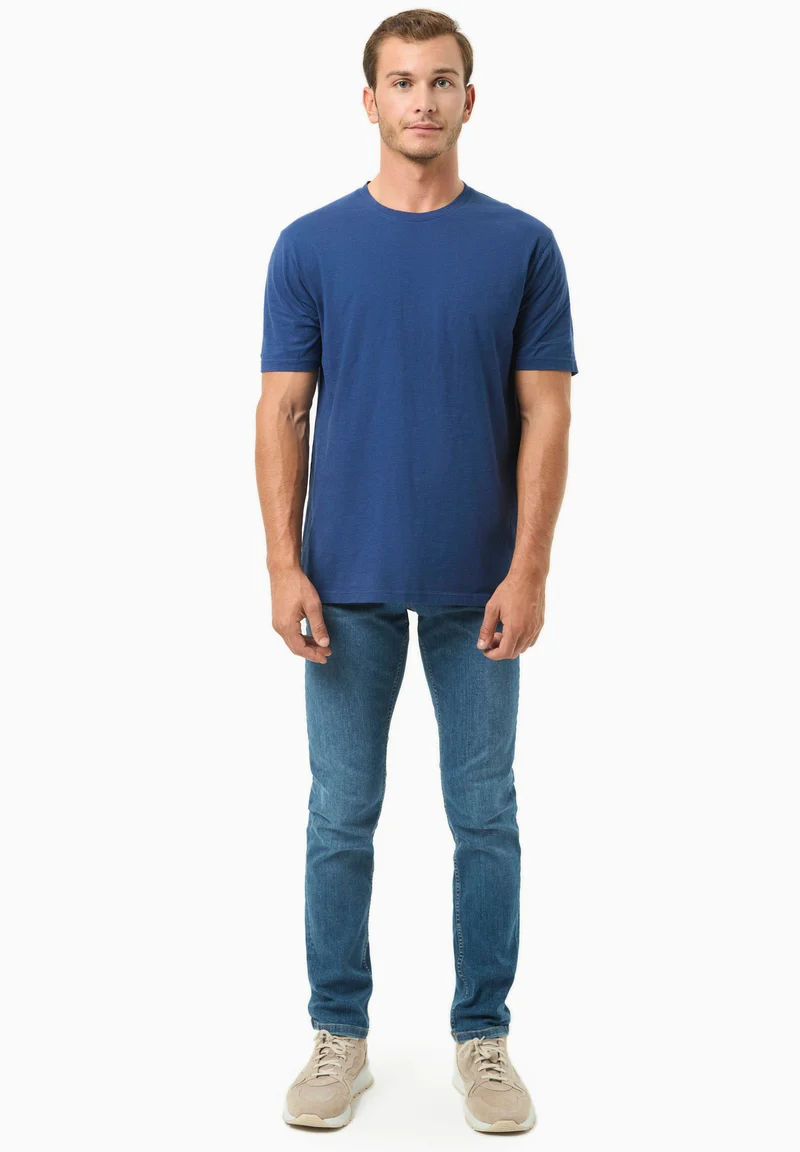 Basic T-Shirt aus Bio-Baumwolle