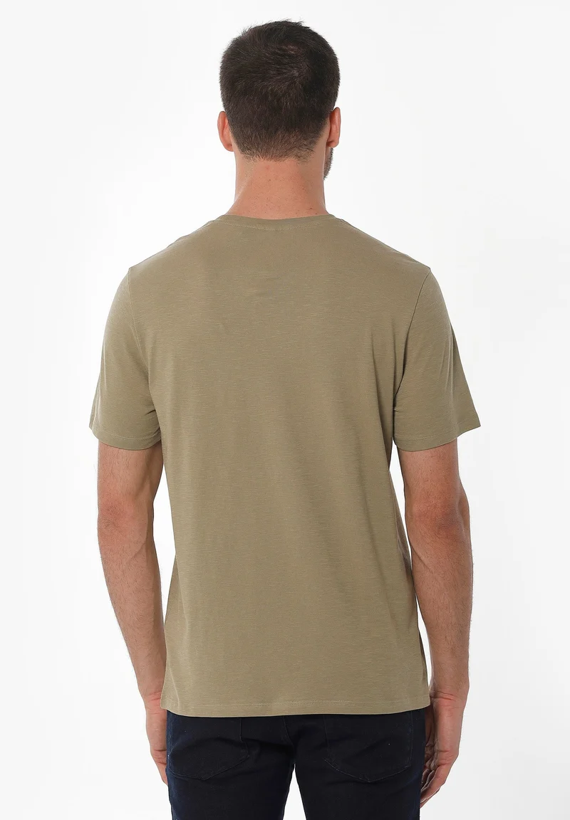 Basic T-Shirt aus Bio-Baumwolle