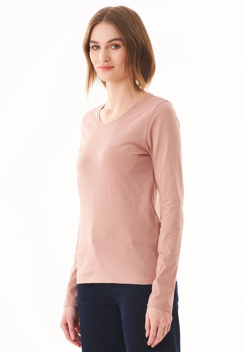 Langarmshirt aus Bio-Baumwolle