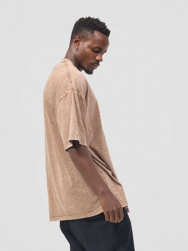 Nairodrip Wash T-shirt - Brown