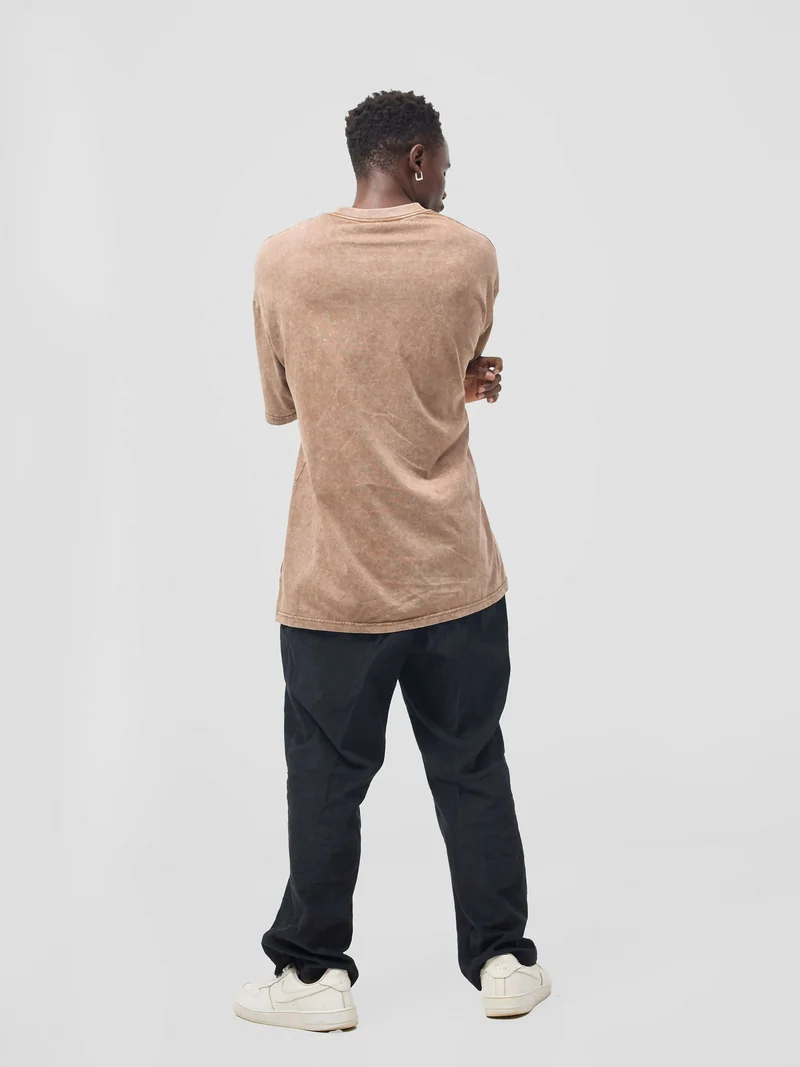 Nairodrip Wash T-shirt - Brown