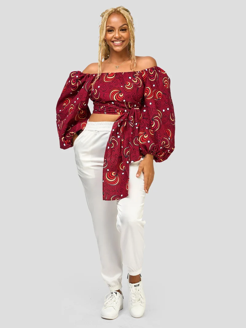 Vivo Nimali Satin Joggers - White